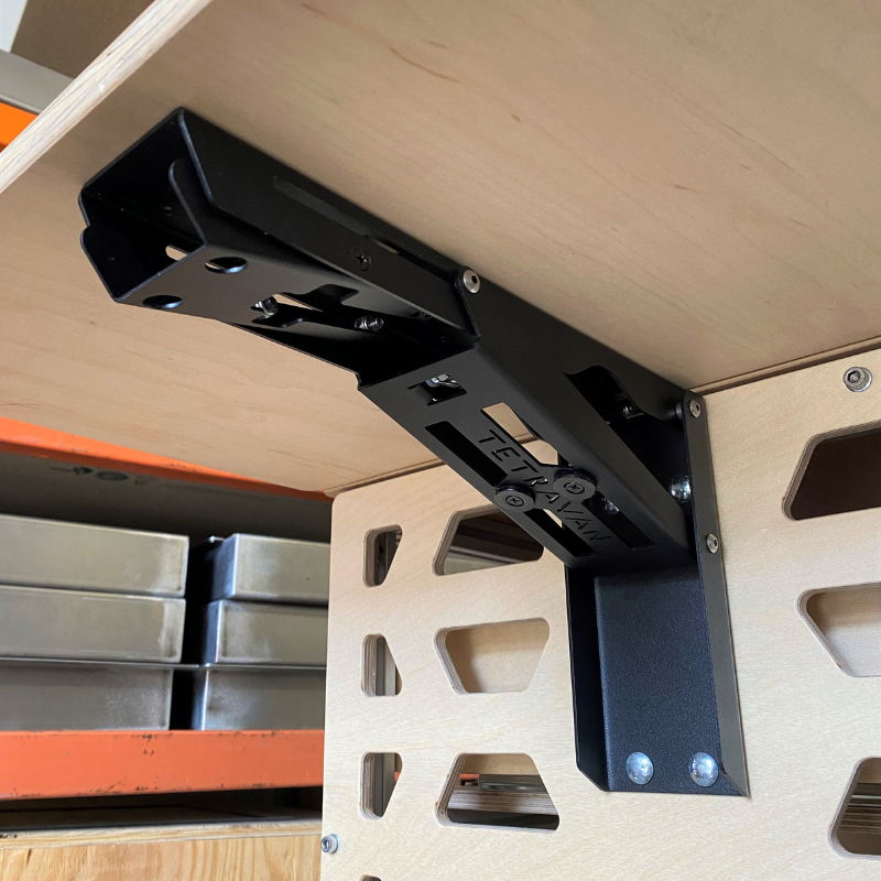 MOAB Heavy Duty Folding Bracket for Countertops & Bench Seats