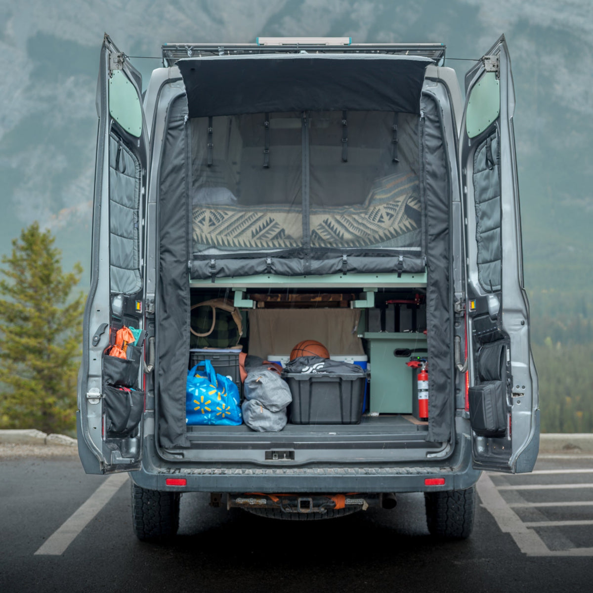 Ford Transit Bug Screen - Rear Door