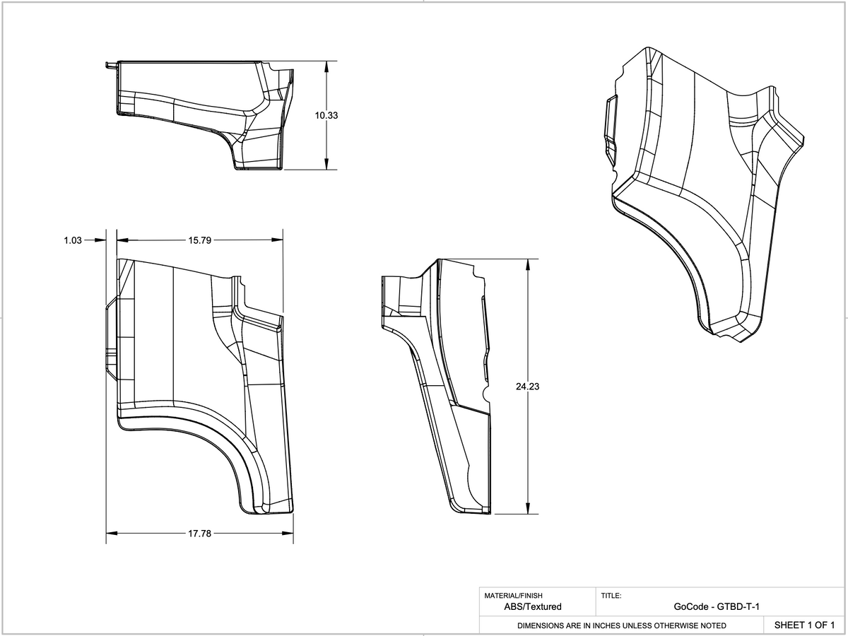 Ford Transit High Roof Front Trim Kit