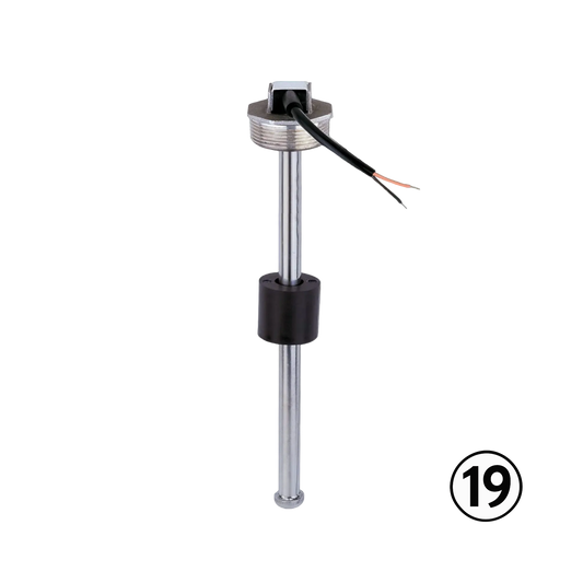 KUS S5U-19 Water Level Sensor – 1.5" NPT (19" Probe)