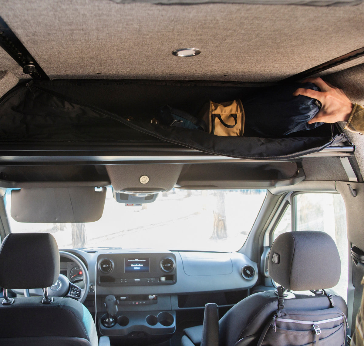Mercedes Sprinter Headliner Shelf Cover